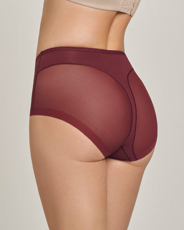 Panty clásico invisible con tul