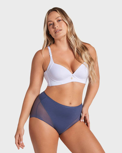 Panty clásico invisible con tul