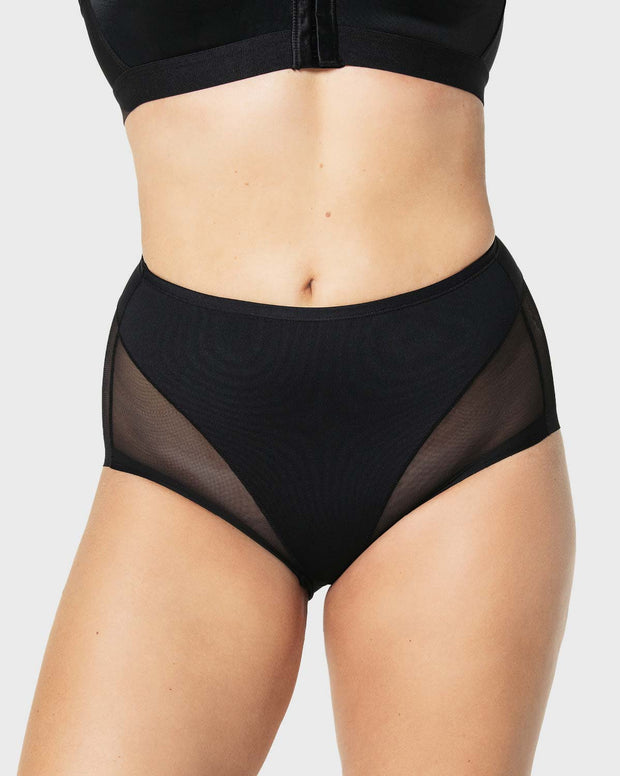 Panty clásico invisible con tul