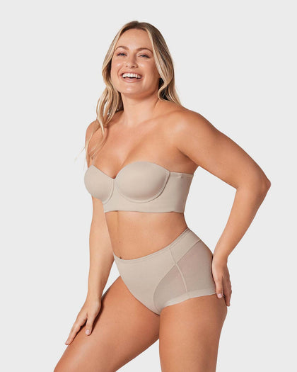 Panty clásico invisible con tul