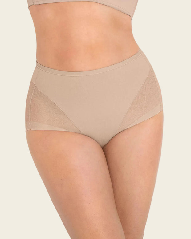 Paquete x 3 panties clásicos invisibles con tul