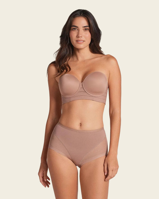 Panty clásico invisible con tul