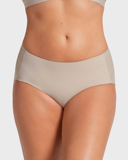 Panty de compresión fuerte con termofusionado#color_802-cafe-claro