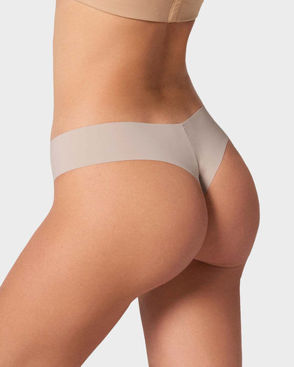 Panty brasilera invisible ultraplano sin elásticos y de pocas costuras#color_802-cafe-claro