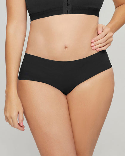 Panty hípster invisible ultraplano sin elásticos y de pocas costuras