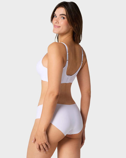 Panty hípster invisible ultraplano sin elásticos y de pocas costuras#color_000-blanco