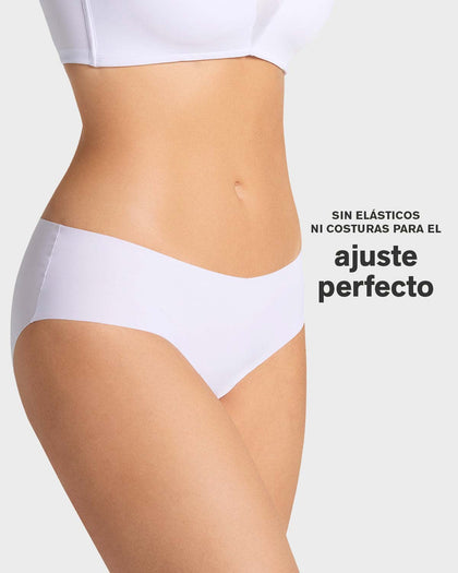 Panty hípster invisible ultraplano sin elásticos y de pocas costuras