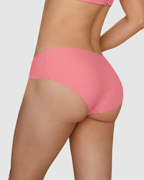 Panty hipster invisible ultraplano sin elásticos y de pocas costuras#color_297-rosado