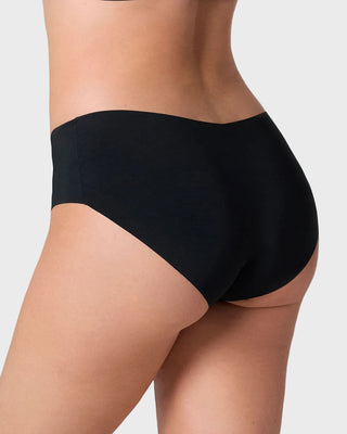 Panty hípster invisible ultraplano sin elásticos y de pocas costuras#color_785-negro-jaspe
