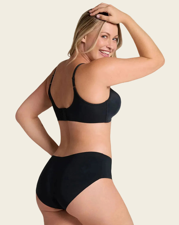 Panty hípster invisible ultraplano sin elásticos y de pocas costuras