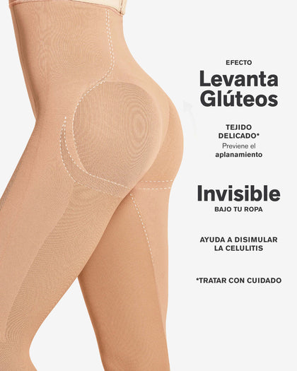 Panty faja invisible de tiro alto levanta cola#color_852-cafe-medio