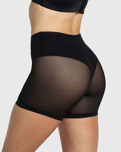Panty faja invisible de compresión efecto brasilera#color_700-negro