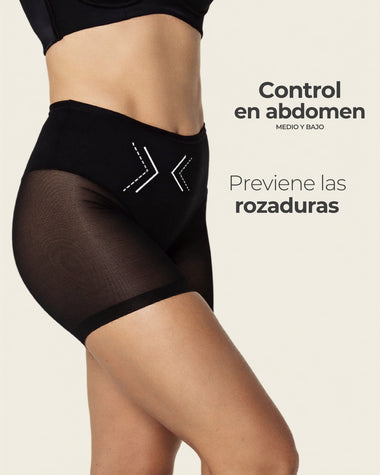 Panty faja invisible de compresión efecto brasilera#color_700-negro