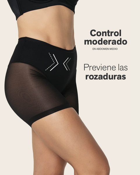 Panty faja invisible de compresión efecto brasilera#color_700-negro