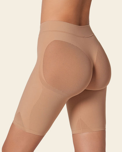 Faja pantalón seamless con efecto levanta glúteos