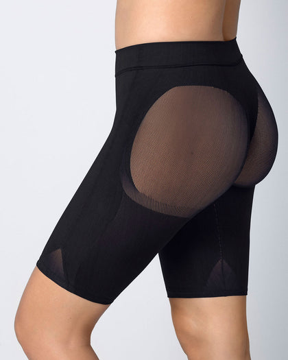 Panty faja seamless con efecto levanta cola#color_700-negro