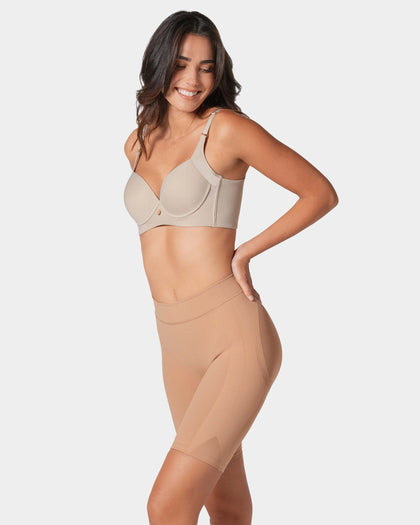 Panty faja seamless con efecto levanta cola#color_852-cafe-medio