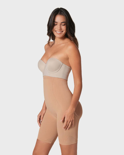 Body faja media pierna invisible levanta cola#color_087-cafe-medio