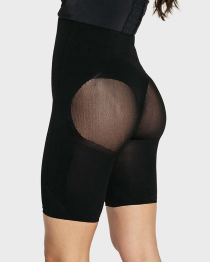 Panty faja media pierna invisible levanta glúteos