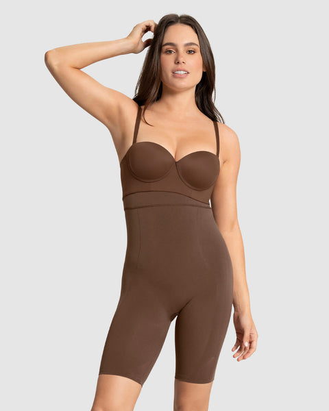 Body faja media pierna invisible levanta cola#color_875-cafe-oscuro