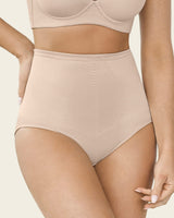 Panty faja de control de abdomen y cintura#color_802-cafe-claro