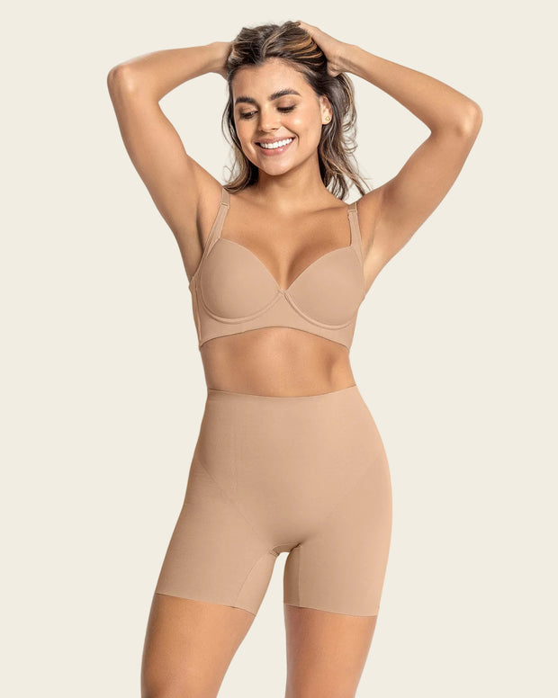 Short de control con almohadillas removibles levanta glúteos