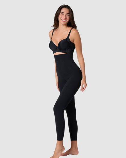 Legging de tiro alto de compresión en abdomen y piernas