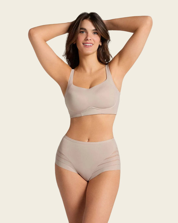 Paquete x 3 panty faja clásicos control moderado de abdomen