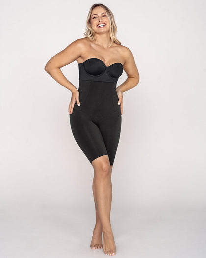 Faja pantalón de tiro alto con compresión en abdomen y cintura