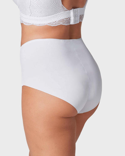 Panty clásico con tela inteligente sin costuras#color_000-blanco