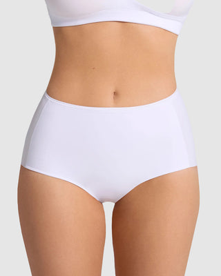 Panty clásico con tela inteligente sin costuras#color_000-blanco