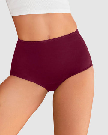 Panty clásico efecto invisible de compresión fuerte en abdomen#color_220-vino