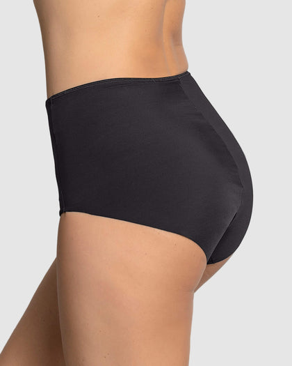 Panty clásico efecto invisible de compresión fuerte en abdomen#color_700-negro