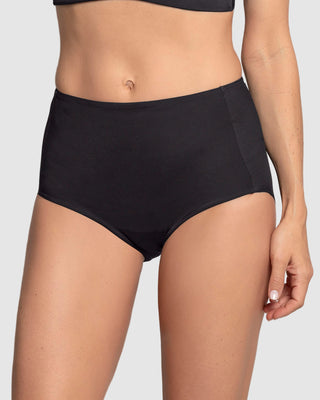 Panty clásico efecto invisible de compresión fuerte en abdomen#color_700-negro