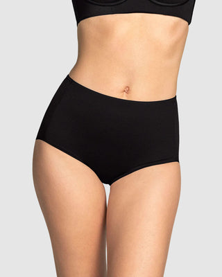 Panty clásico efecto invisible de compresión fuerte en abdomen#color_700-negro