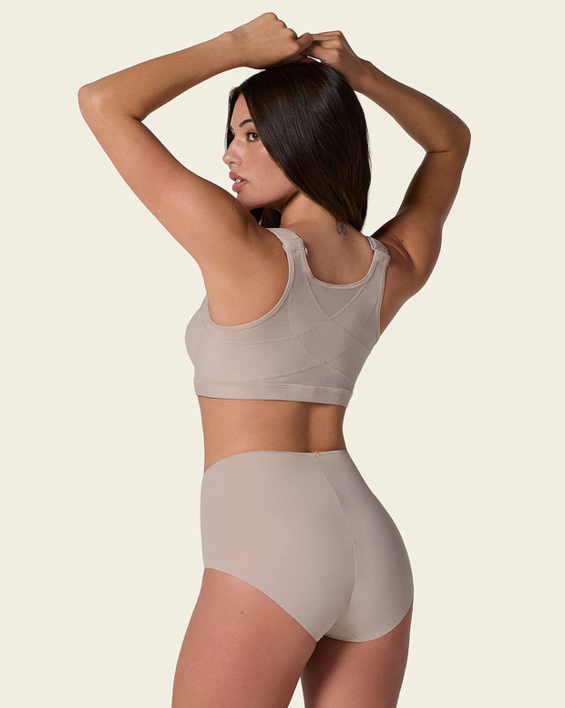 Panty clásico efecto invisible de compresión fuerte en abdomen