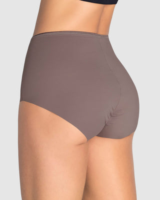 Panty clásico efecto invisible de compresión fuerte en abdomen#color_868-taupe