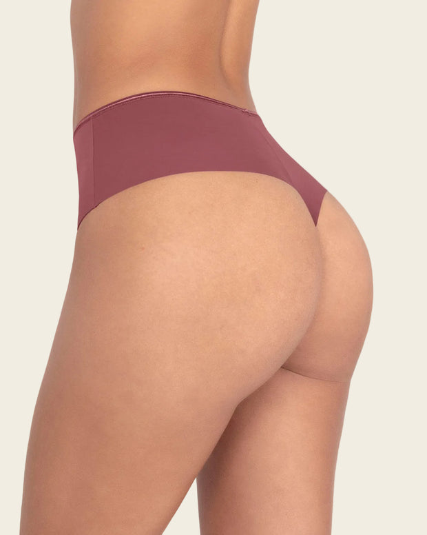 Panty faja brasilera de compresión fuerte tiro alto