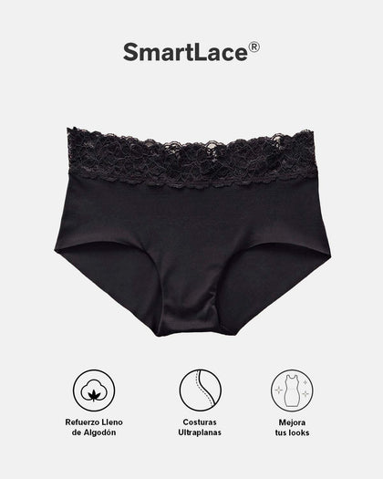 Panty hípster en tela ultraliviana con franja de SmartLace®#color_700-negro