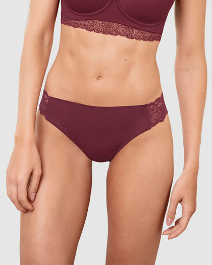 Brasilera invisible con toques de encaje en laterales#color_382-vino