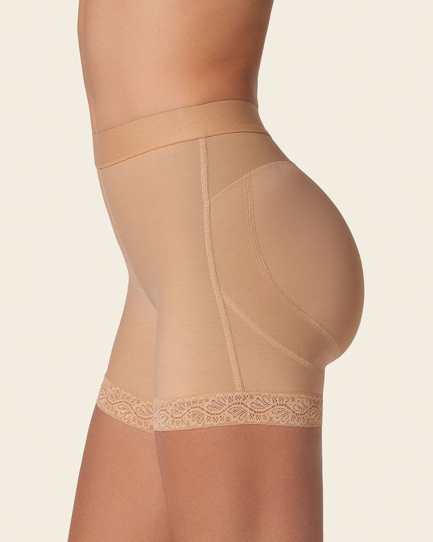 Panty faja tipo short levanta cola