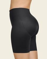 Panty short invisible de compresión de abdomen efecto levanta cola#color_700-negro