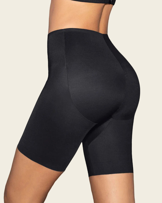 Panty short invisible de compresión de abdomen efecto levanta cola