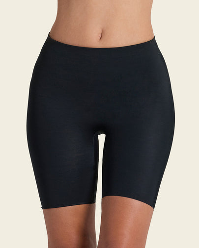 Panty short invisible de compresión de abdomen efecto levanta cola#color_700-negro