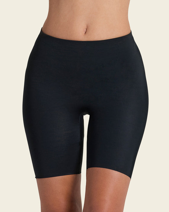 Panty short invisible de compresión de abdomen efecto levanta cola#color_700-negro