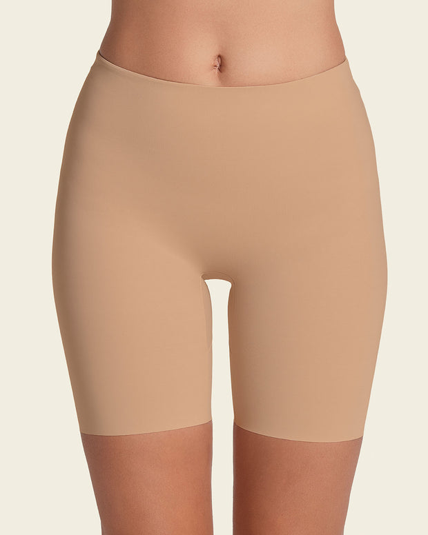 Panty short invisible de compresión de abdomen efecto levanta cola