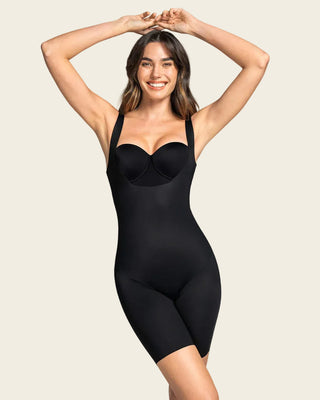 Body busto libre ultraliviano de compresión fuerte#color_700-negro