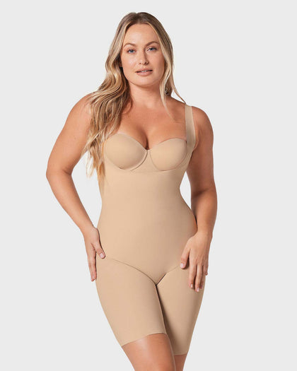 Body busto libre ultraliviano de compresión fuerte