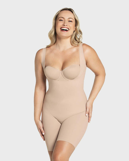 Body busto libre ultraliviano de compresión fuerte