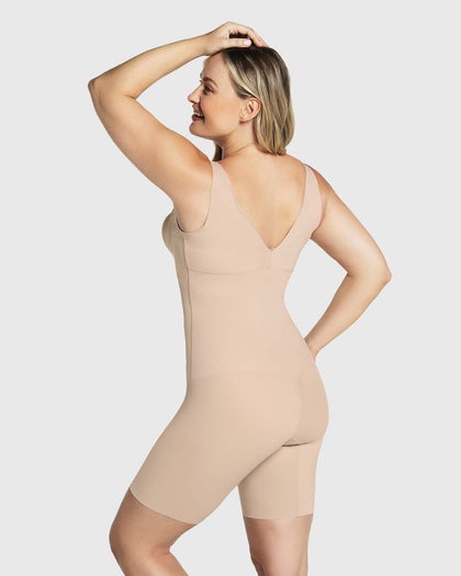 Body busto libre ultraliviano de compresión fuerte